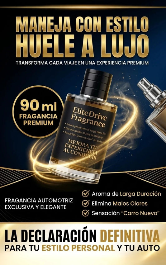 EliteDrive Fragrance – CONDUCE CON ESTILO, HUELE A LUJO