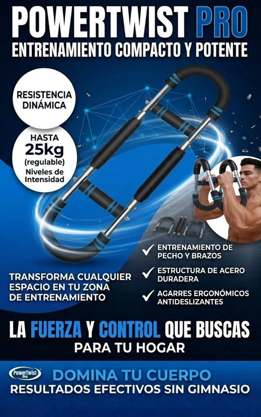PowerTwist Pro – EQUIPO COMPACTO PARA FUERZA Y TONIFICACIÓN