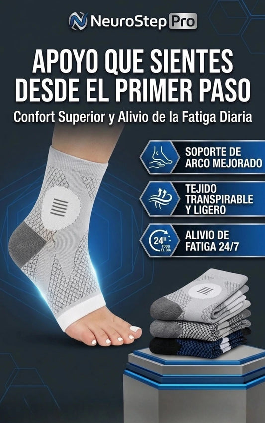 NeuroStep Pro – MEDIAS DE COMPRESIÓN PARA CONFORT Y SOPORTE DIARIO
