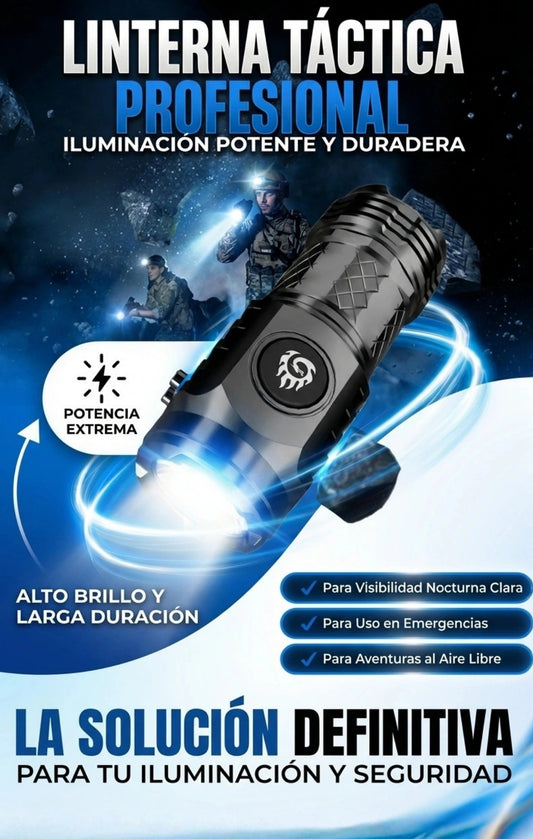 FlashLite Pro – LINTERNA LED PORTÁTIL ULTRACOMPACTA