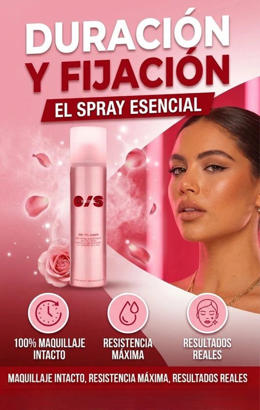 SPRAY FIJADOR MATIFICANTE DE MAQUILLAJE
