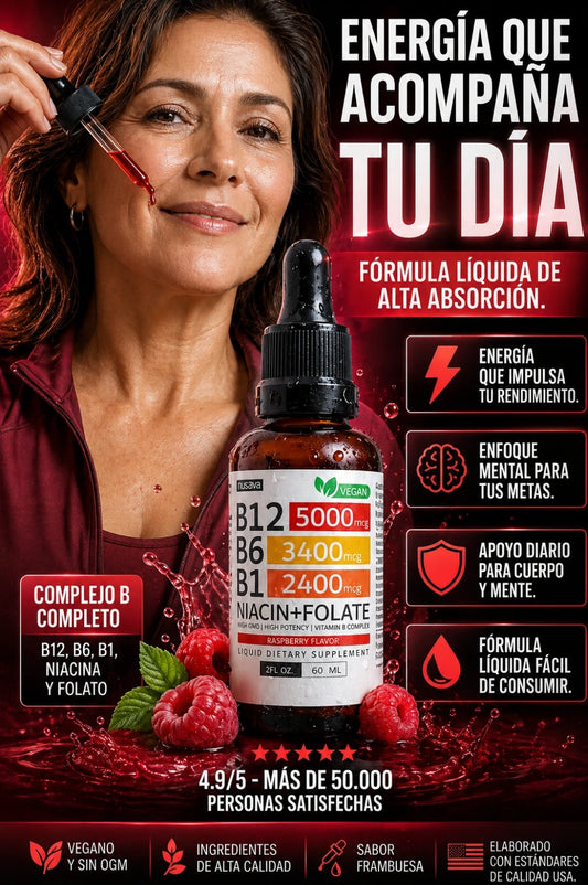 Vitamina B12 Complex – SOPORTE ENERGÉTICO Y MENTAL ESENCIAL