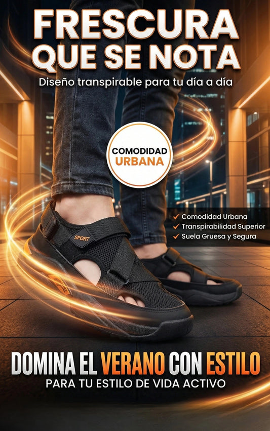 PasoFresco – SANDALIA TRANSPIRABLE DE USO DIARIO