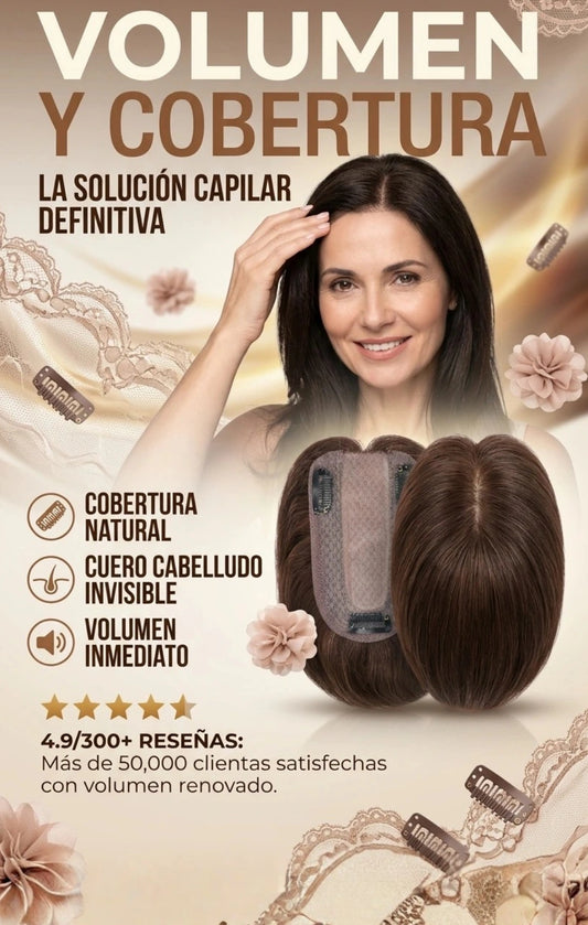 NaturalCover Hair – TOPPER CAPILAR DISCRETO EFECTO REAL