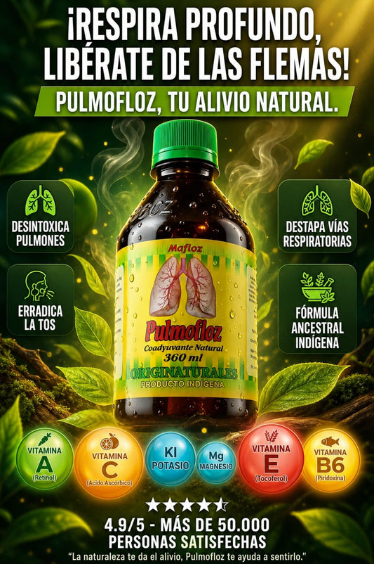 Pulmofloz – CONCENTRADO NATURAL DE BIENESTAR RESPIRATORIO