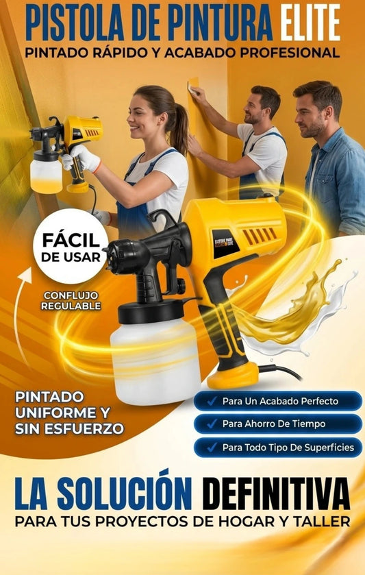 PaintProPro – ROCIADOR ELÉCTRICO DE PINTURA PRECISO Y EFICIENTE