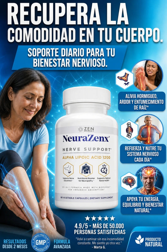 NeuraZenx – EQUILIBRIO Y CUIDADO DEL SISTEMA NERVIOSO
