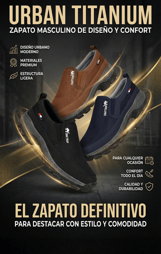 Urban Titanium – ZAPATOS DE CONFORT Y ESTILO PARA HOMBRE
